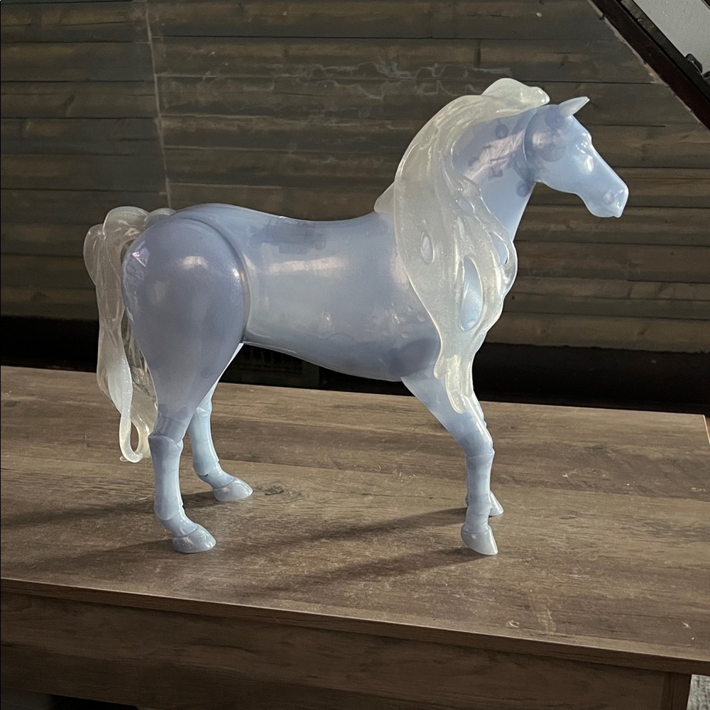 Disney Frozen 2 Elsa's Spirit Horse - Lights up w/ Sounds Water Nokk 15" Tall